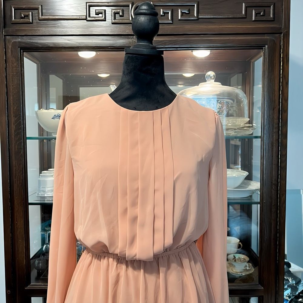 Forever 21 Pink Bishop Sleeve Sundress - Picture 2 of 6